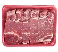 Open Nature Pork Loin Country Style Rib - 1.25 Lbs