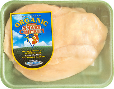 Smart Chicken Air Chilled Organic Thin Sliced Breasts - Lb - Image 1