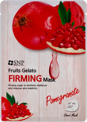 Snp Fruits Gelato Pomegrante Firming Mask - 0.84 Fl. Oz. - Image 2
