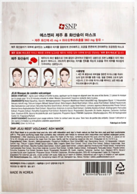 Snp Jeju Volcanic Ash Face Mask - .74 Fl. Oz. - Image 3