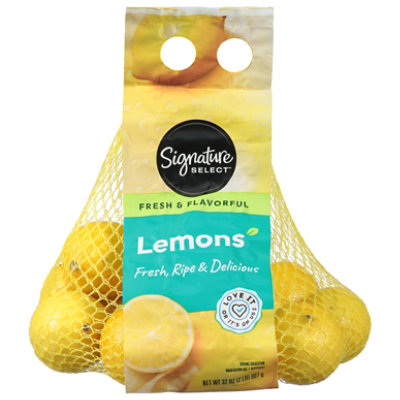 Signature Select/Farms Lemons - 2 Lb - Image 2