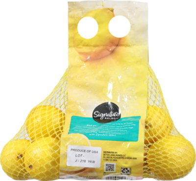 Signature Select/Farms Lemons - 2 Lb - Image 3