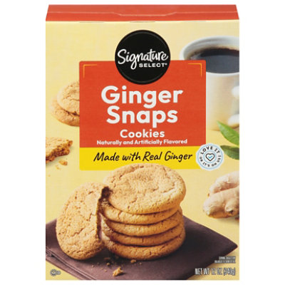 Signature SELECT Cookies Ginger Snaps - 12 Oz - Image 1