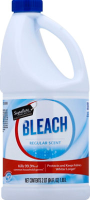 Signature Select Bleach Regular - 64 Fl. Oz. - Image 2