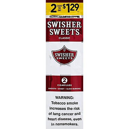 Swisher Sweet Cigarillo 2for1.29 Ca - 2 Count - Image 2