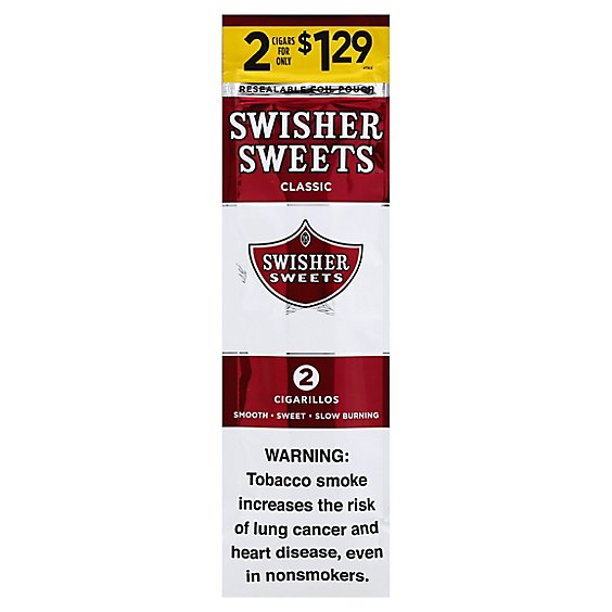 Swisher Sweet Cigarillo 2for1.29 Ca - 2 Count