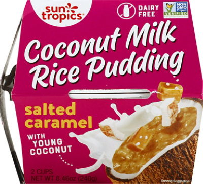 Sun Tropics Salted Caramel Coconut Milk Rice Pudding - 2-4.23 Oz - Image 2