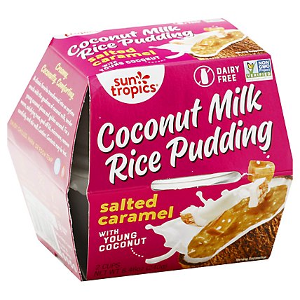 Sun Tropics Salted Caramel Coconut Milk Rice Pudding - 2-4.23 Oz - Image 1