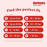Huggies Little Snugglers Baby Diapers Size 1 - 32 Count - Image 3