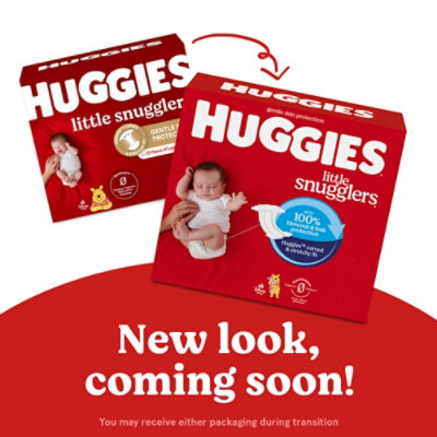 Huggies Little Snugglers Baby Diapers Size 1 - 32 Count - Image 2