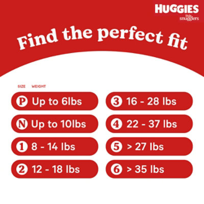 Huggies Little Snugglers Baby Diapers Size 1 - 32 Count - Image 6