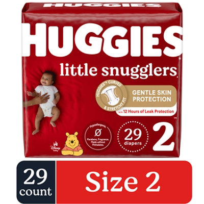 Huggies Little Snugglers Size 2 Baby Diapers - 29 Count