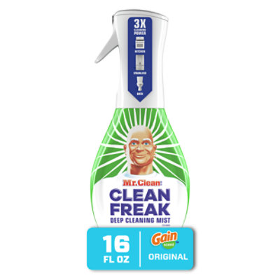 Mr. Clean Clean Freak Deep Cleaning Mist With Gain Scent Original - 16 Fl. Oz.