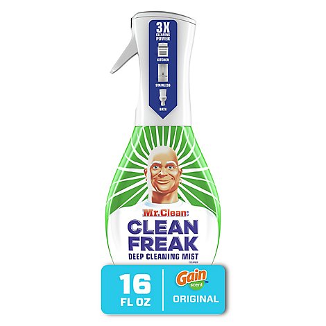 Mr. Clean Clean Freak Deep Cleaning Mist With Gain Scent Original - 16 Fl. Oz.