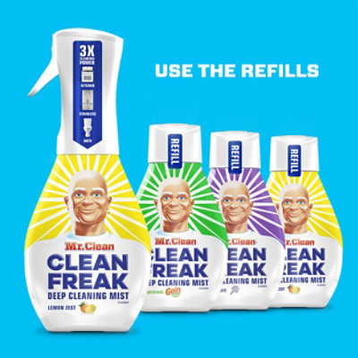 Mr. Clean Clean Freak Deep Cleaning Mist Lemon Scent Refill - 16 Fl. Oz. - Image 5