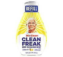 Mr. Clean Clean Freak Deep Cleaning Mist Refill Lemon Zest - 16 Fl. Oz.