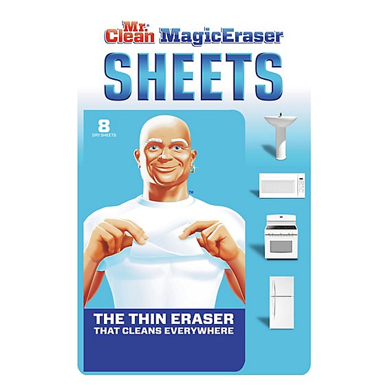 Mr. Clean Magic Eraser Cleaning Sheets - 8 Count
