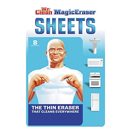 Mr. Clean Magic Eraser Cleaning Sheets - 8 Count - Image 1
