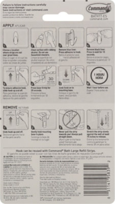 Command Towel Hook With 1 Strip Large - Each - Image 4