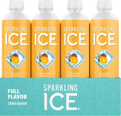 Sparkling Ice Orange Mango Sparkling Water Bottles - 12-17 Fl. Oz. - Image 3