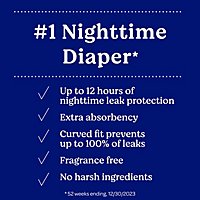 Huggies Overnites Nighttime Size 5 Baby Diapers - 18 Count - Image 4