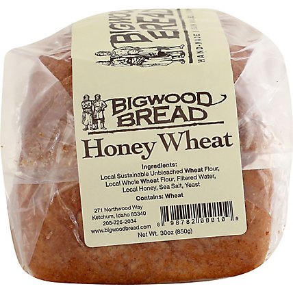 Bigwood Bread Honey Wheat Sliced - 32Oz - Image 2