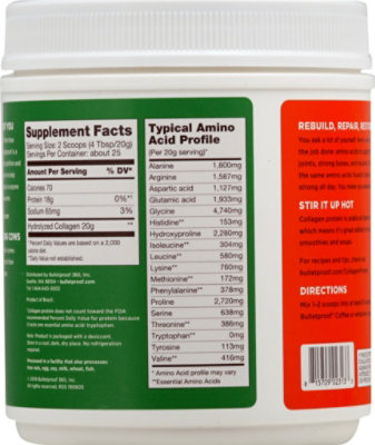 Bulletproof Collagen Protein Powder - 17.6 Oz - Image 4