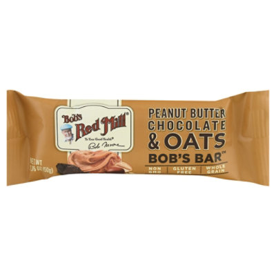  Bobs Red Mill Bobs Bar Peanut Butter Chocolate & Oats - Each 