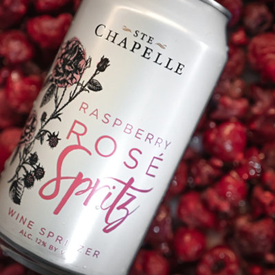 Ste Chapelle Raspberry Rose Spritz Wine - 375 Ml - Image 2