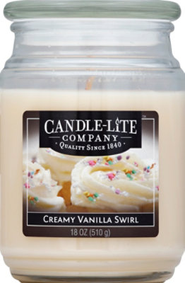 Candle-Lite Company Creamy Vanilla Swirl - 18 Oz - Image 2