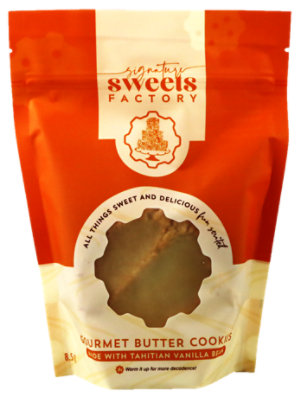 Gourmet Butter Cookies In A Bag That Are Ready To Eat - 8.8 Oz - Image 1