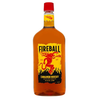 Fireball Cinnamon Whisky 66 Proof Pet - 1.75 Ml