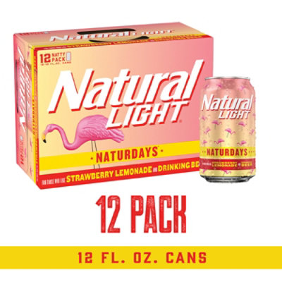 Natural Light Naturdays Light Beer Cans - 12-12 Fl. Oz. - Image 1