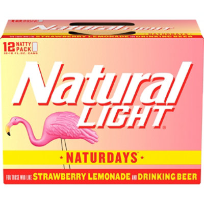 Natural Light Naturdays Light Beer Cans - 12-12 Fl. Oz. - Image 3