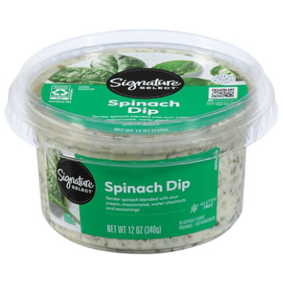 Signature Select/Cafe Dip Spinach - 12 Oz - Image 3