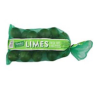 Signature Farms Limes Prepacked Bag - 3 Lb