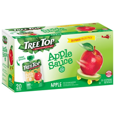 Tree Top Applesauce Pouch Apple - 12.8 Oz