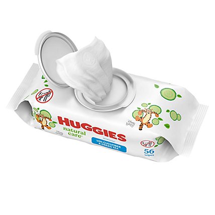 Huggies Natural Care Scented Refreshing Baby Wipes - 56 Count - Image 1