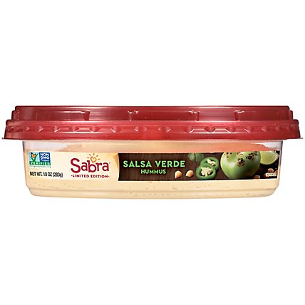 Sabra Salsa Verde Hummus - 10 Oz - Image 2