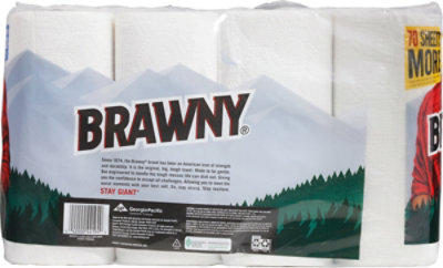 Brawny Paper Towels Pick A Size XL Roll White - 8 Roll - Image 4