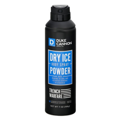 Duke Cannon Trench Warfare Dry Ice Powder Body Spray - Each - Image 3