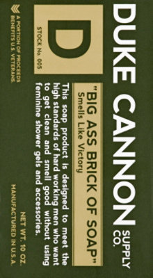Duke Cannon Big Ass Brick Of Soap Victory - Each - Image 2