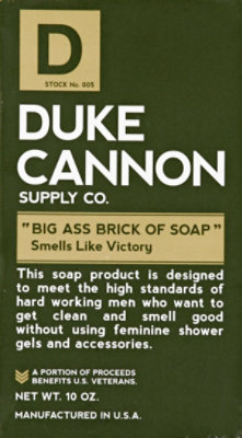 Duke Cannon Big Ass Brick Of Soap Victory - Each