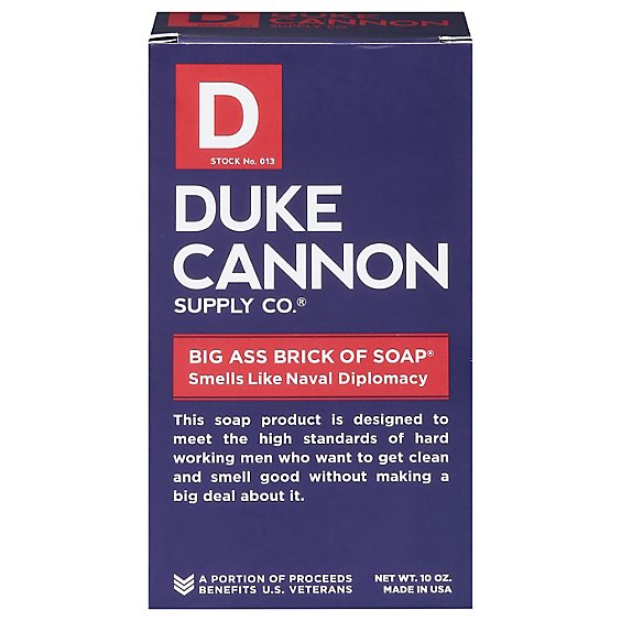 Duke Cannon Big Ass Brick Of Soap  Naval Supremacy - Each