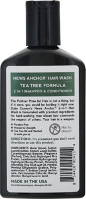 Duke Cannon News Anchor 2 In 1 Hair Wash  Tea Tree - Each - Image 5