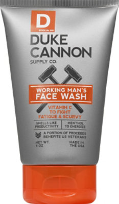 Duke Cannon Working Mans Face Wash - Each - Image 2