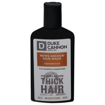 Duke Cannon News Anchor 2 In 1 Hair Wash Cedarwood - Each - Image 2