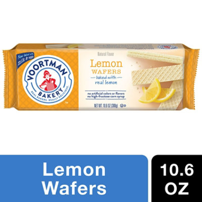 Voortman Bakery Lemon Wafers - 10.6 Oz - Image 1