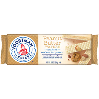 Voortman Bakery Peanut Butter Wafers - 10.6 Oz