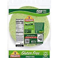Mission Gluten Free Spinach Tortilla - 6 Count - Image 5